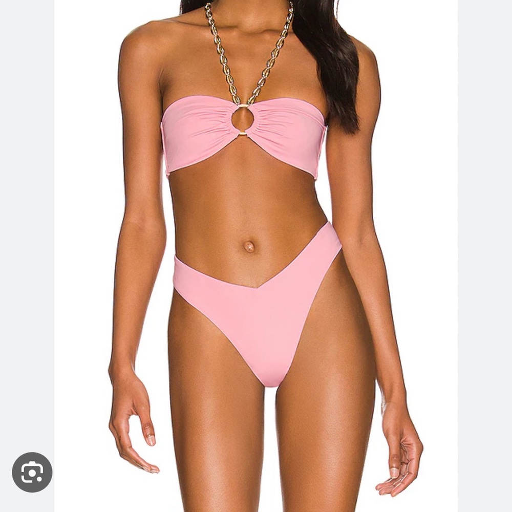 We wore what pink bikini